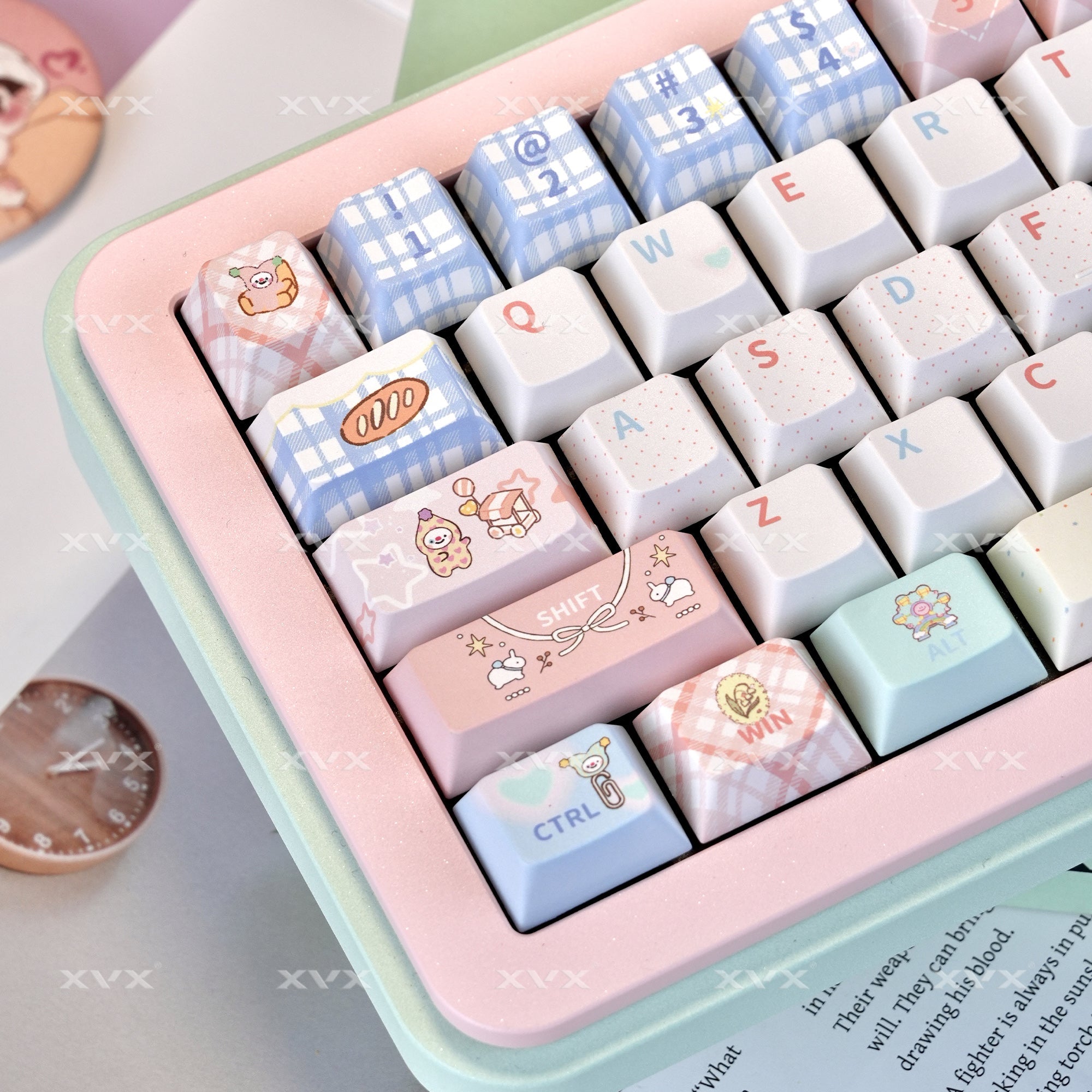 XVX Circus Themed Cherry Profile Dye-Sub PBT+PC 157-Key Full Set