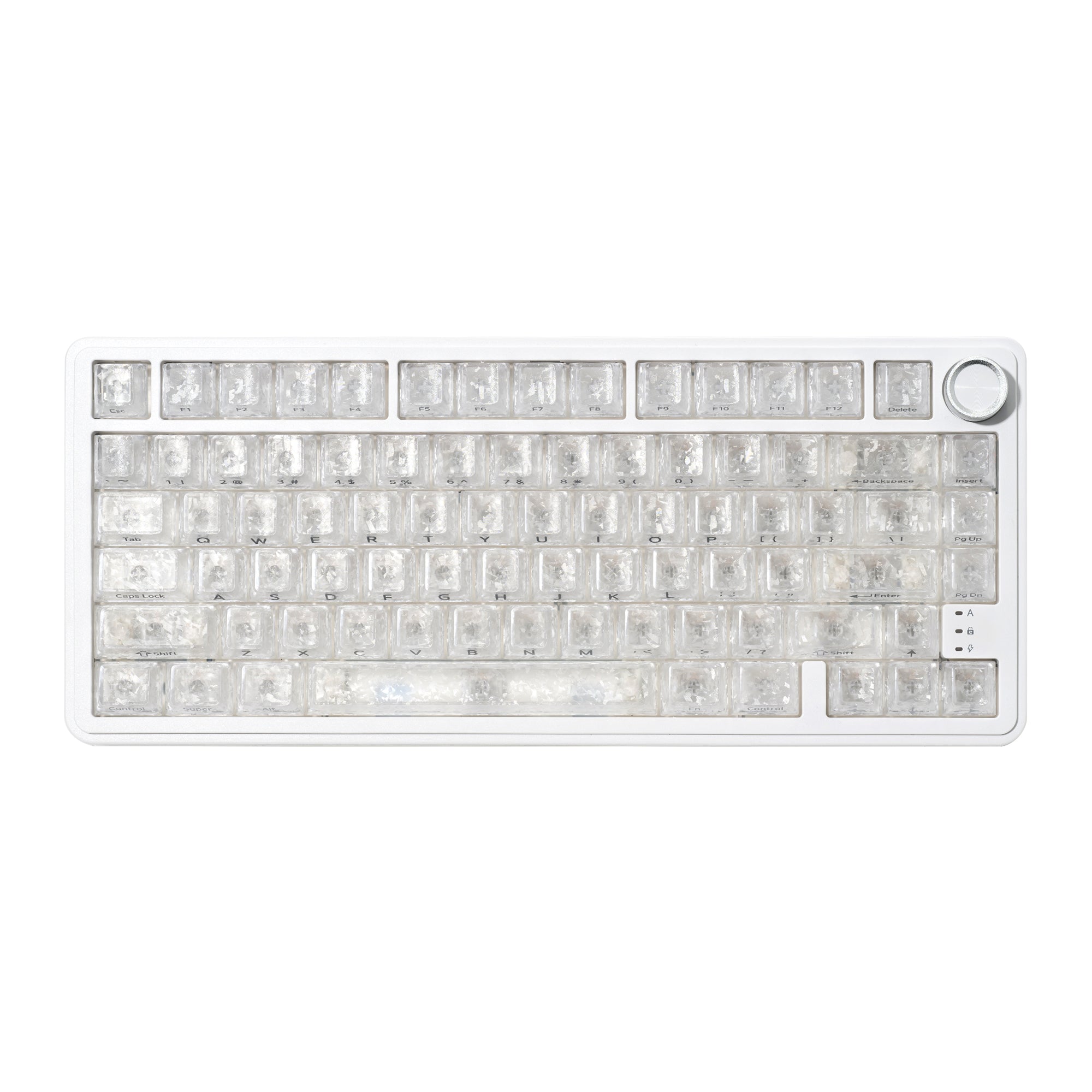 XVX M75 Lumina 75% Tri-Mode RGB Mechanical Keyboard with Knob