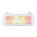 XVX C67 AcriCat Themed Wireless Acrylic Mechanical Keyboard