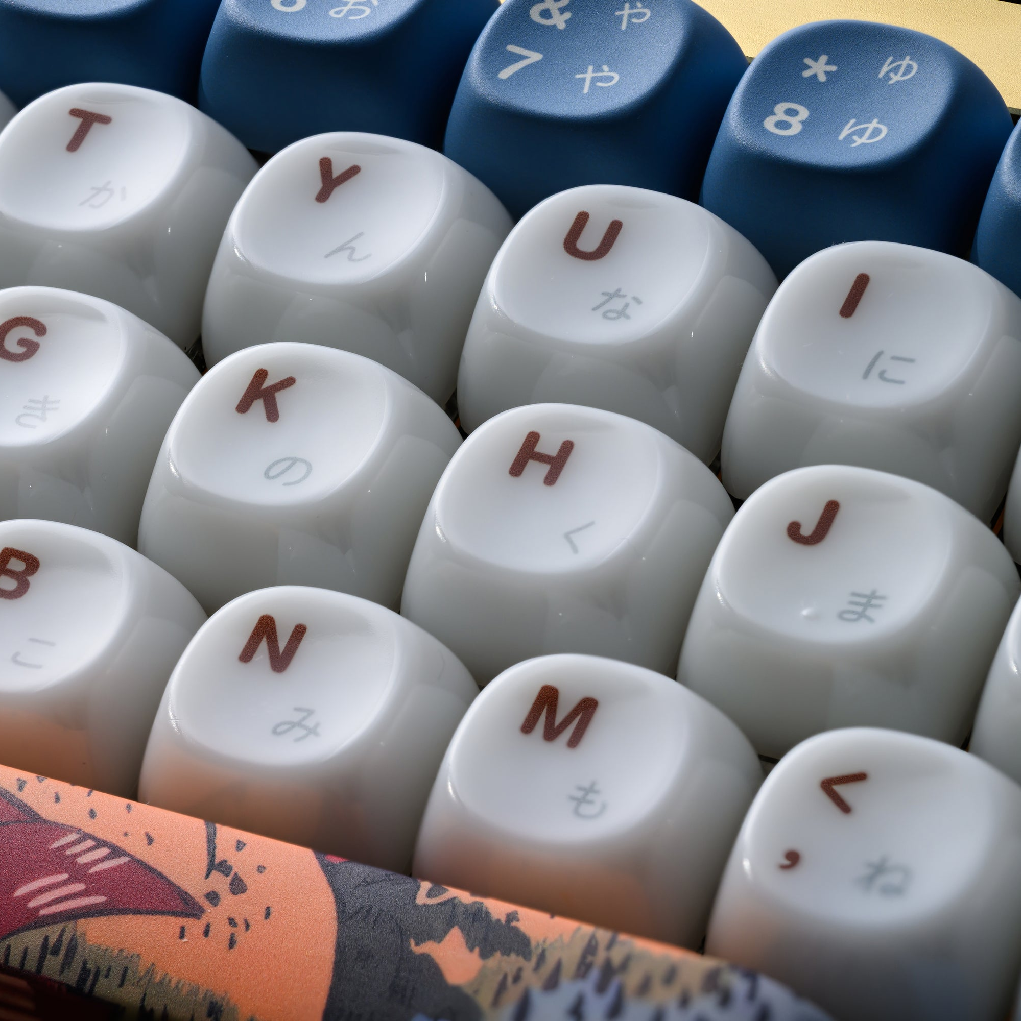 XVX U-kiyoe Fugaku (冨嶽) Series Glaze Textured MOA Profile Keycap Set