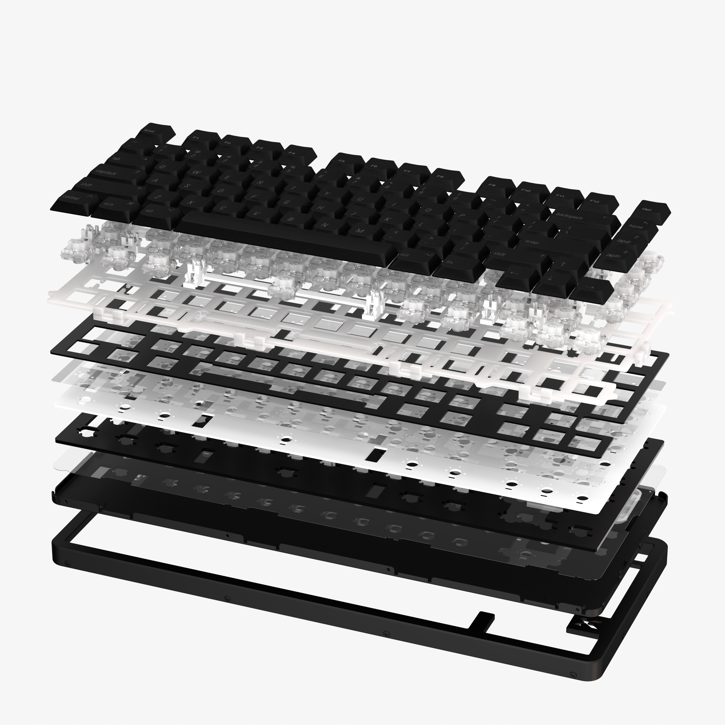 XVX L75 Air Low-Profile VIA Wireless RGB Mechanical Keyboard