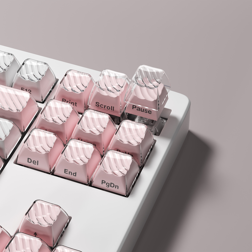 XVX Magic Wave OEM Profile Side-Printed 136-Key PC Keycap Set