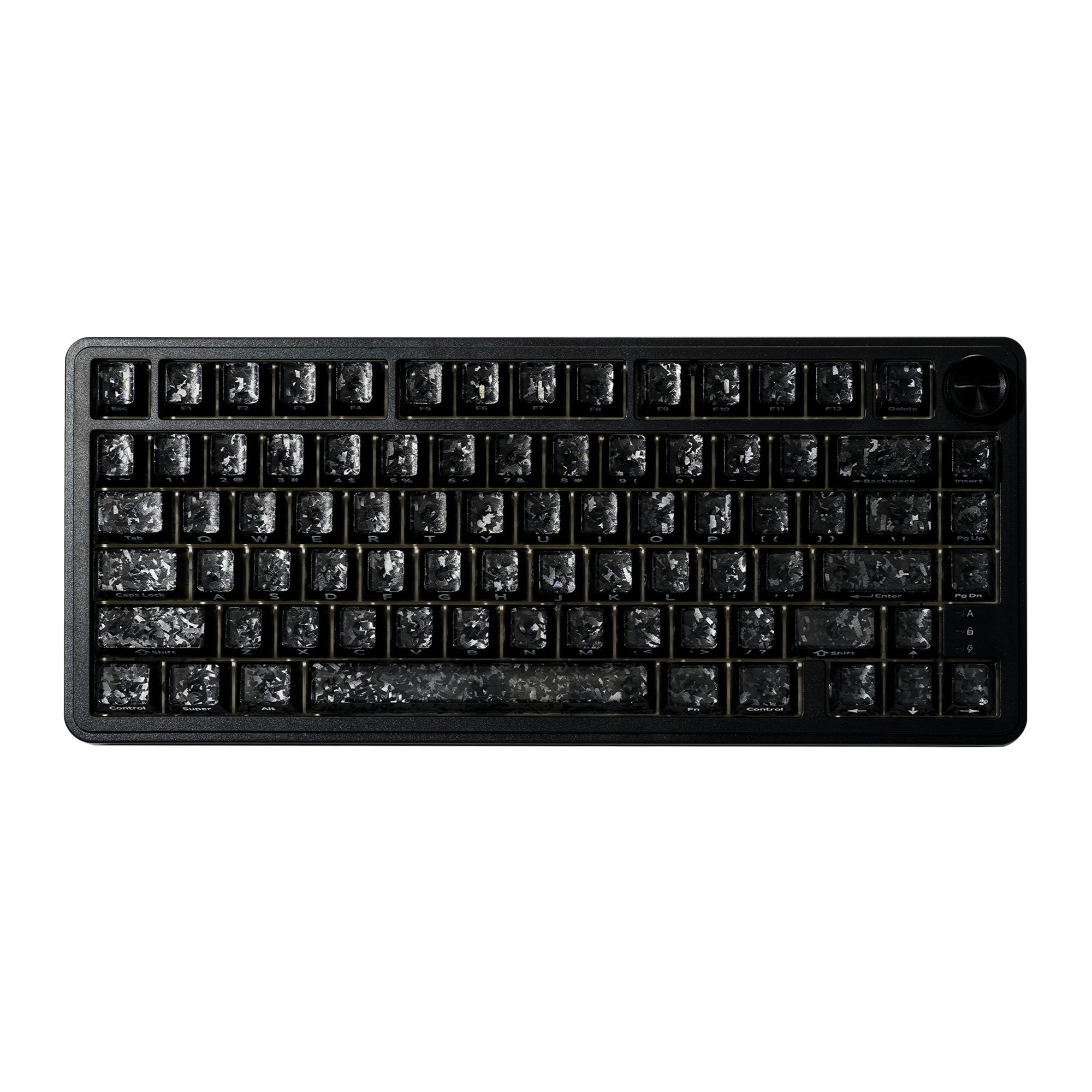 XVX M75 Lumina 75% Tri-Mode RGB Mechanical Keyboard with Knob