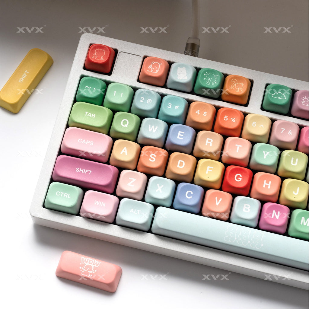 XVX Candy MOA Profile Dye-Sublimation PBT Keycap Set