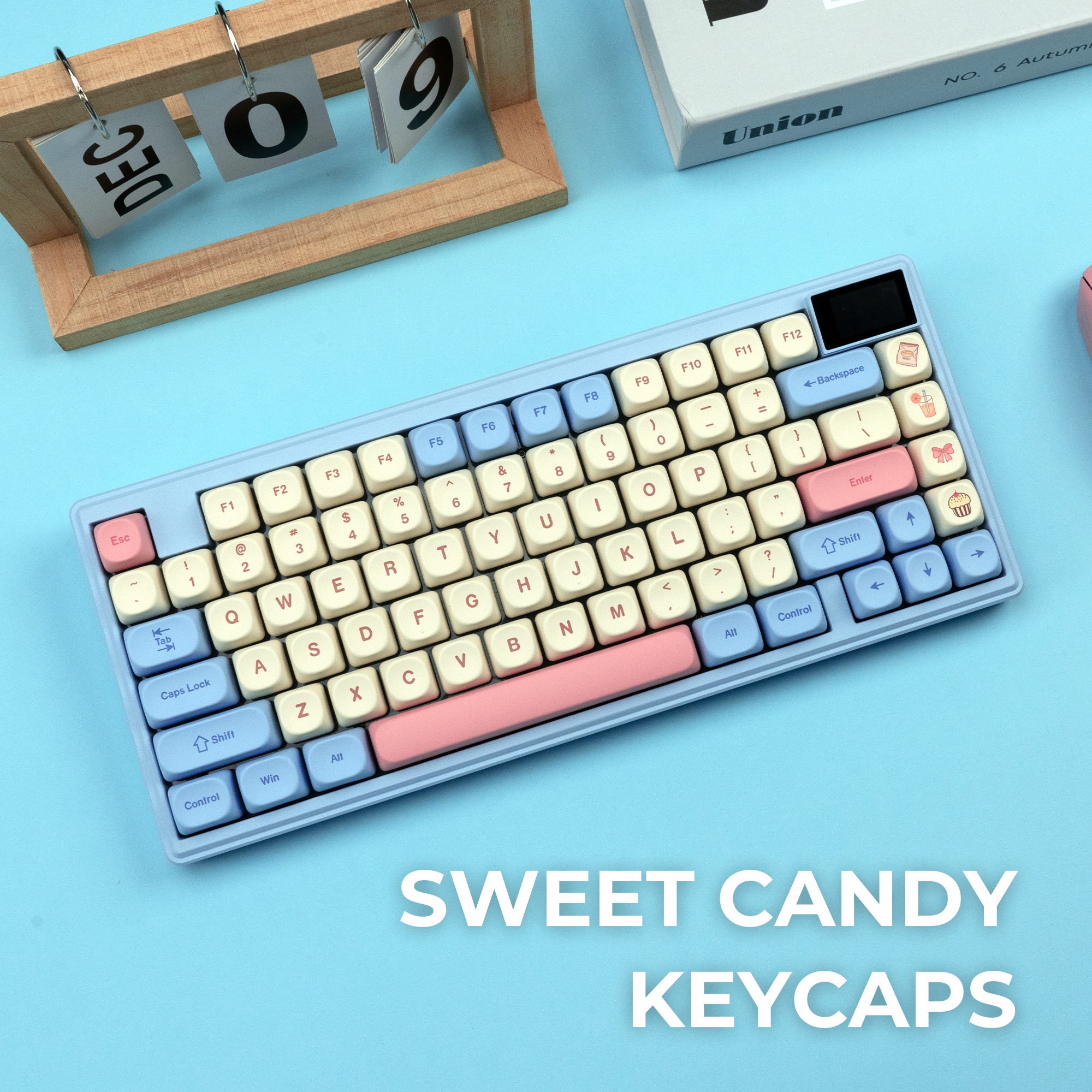 XVX Rainbow Candy MOA Profile Dye-Sub 143-Key PBT Keycap Set