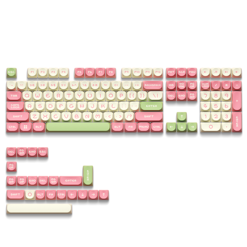 XVX MOOD Series MOA Profile Dye-Sublimation 130-Key PBT Keycap Set