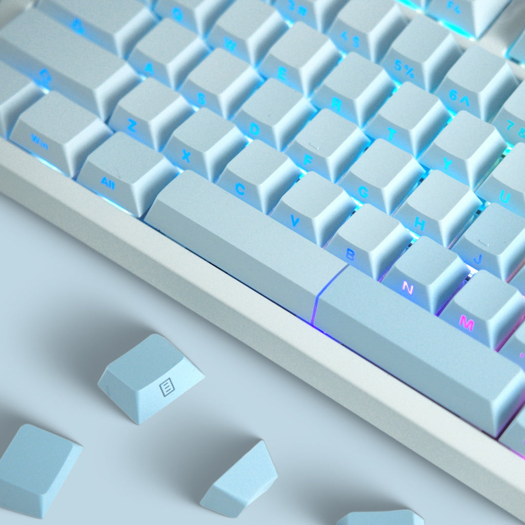 XVX Gradient X-Axis Series Side-Printed Cherry Profile 121-Key PBT Keycap Set