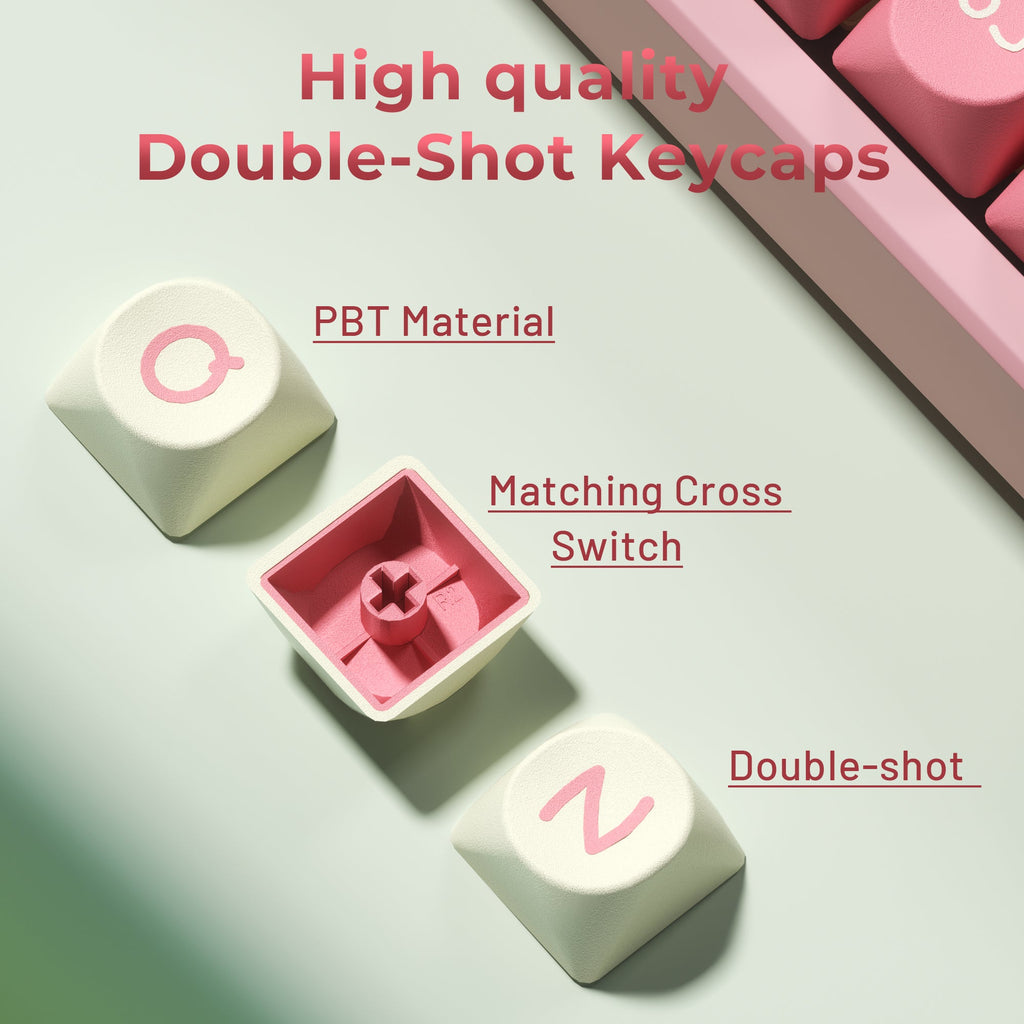 XVX MOOD Series MOA Profile Dye-Sublimation 130-Key PBT Keycap Set