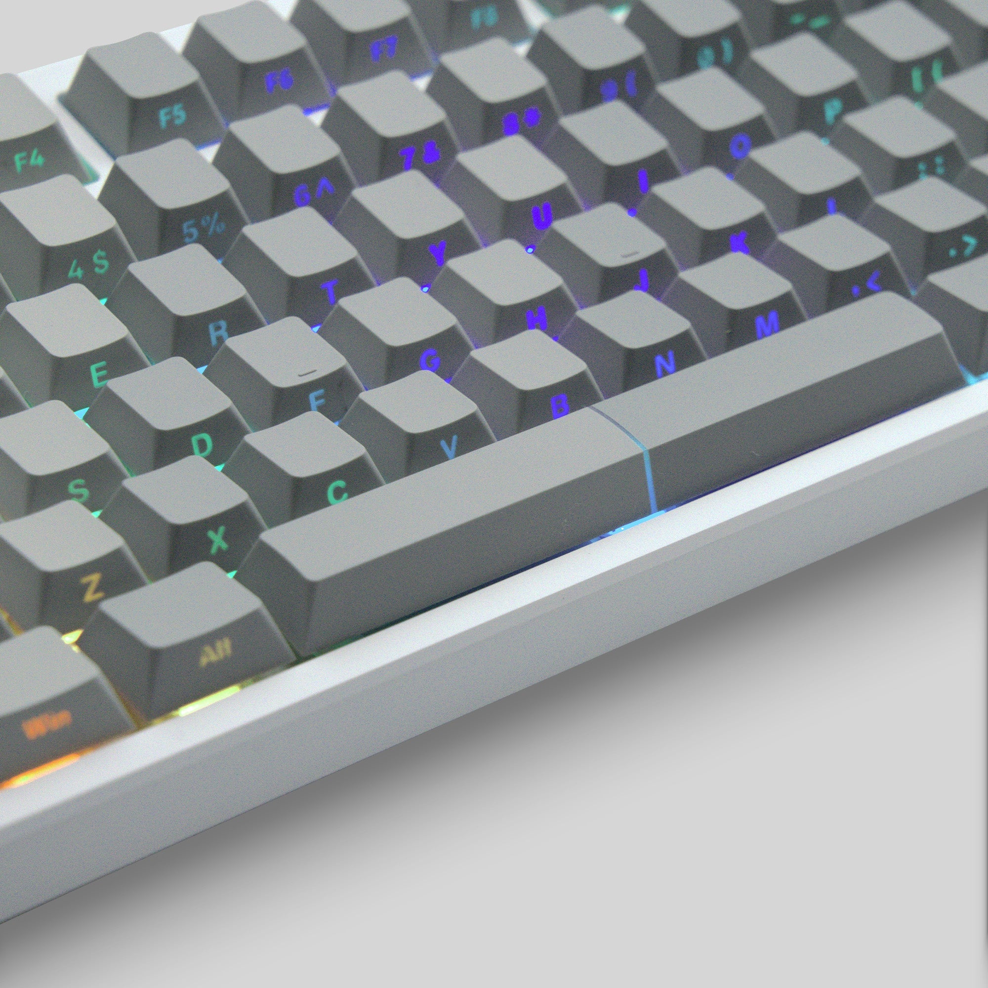 XVX Gradient X-Axis Series Side-Printed Cherry Profile 121-Key PBT Keycap Set