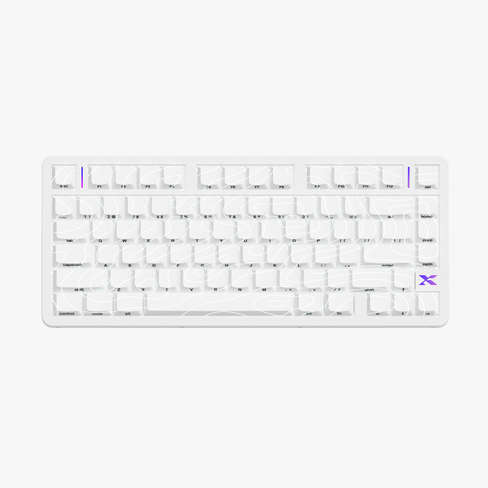 XVX L75 Air Low-Profile VIA Wireless RGB Mechanical Keyboard