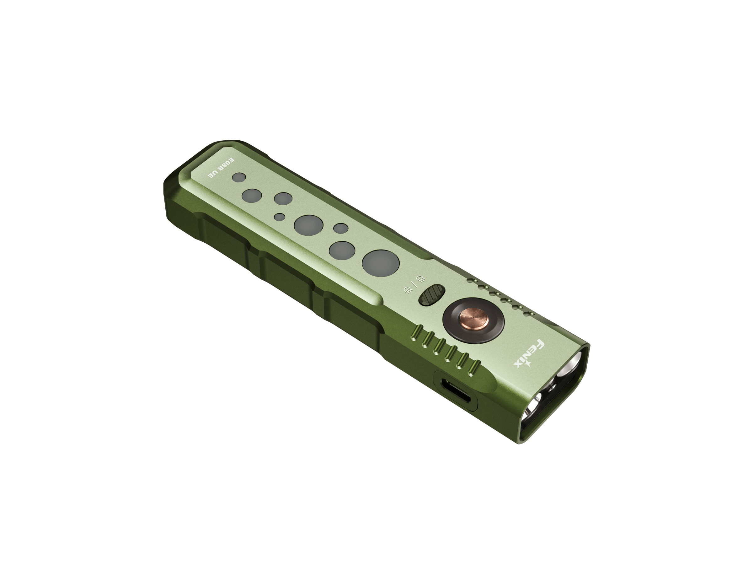 Fenix E08R UE Multi-Light EDC Flashlight With Red Light & Green Laser