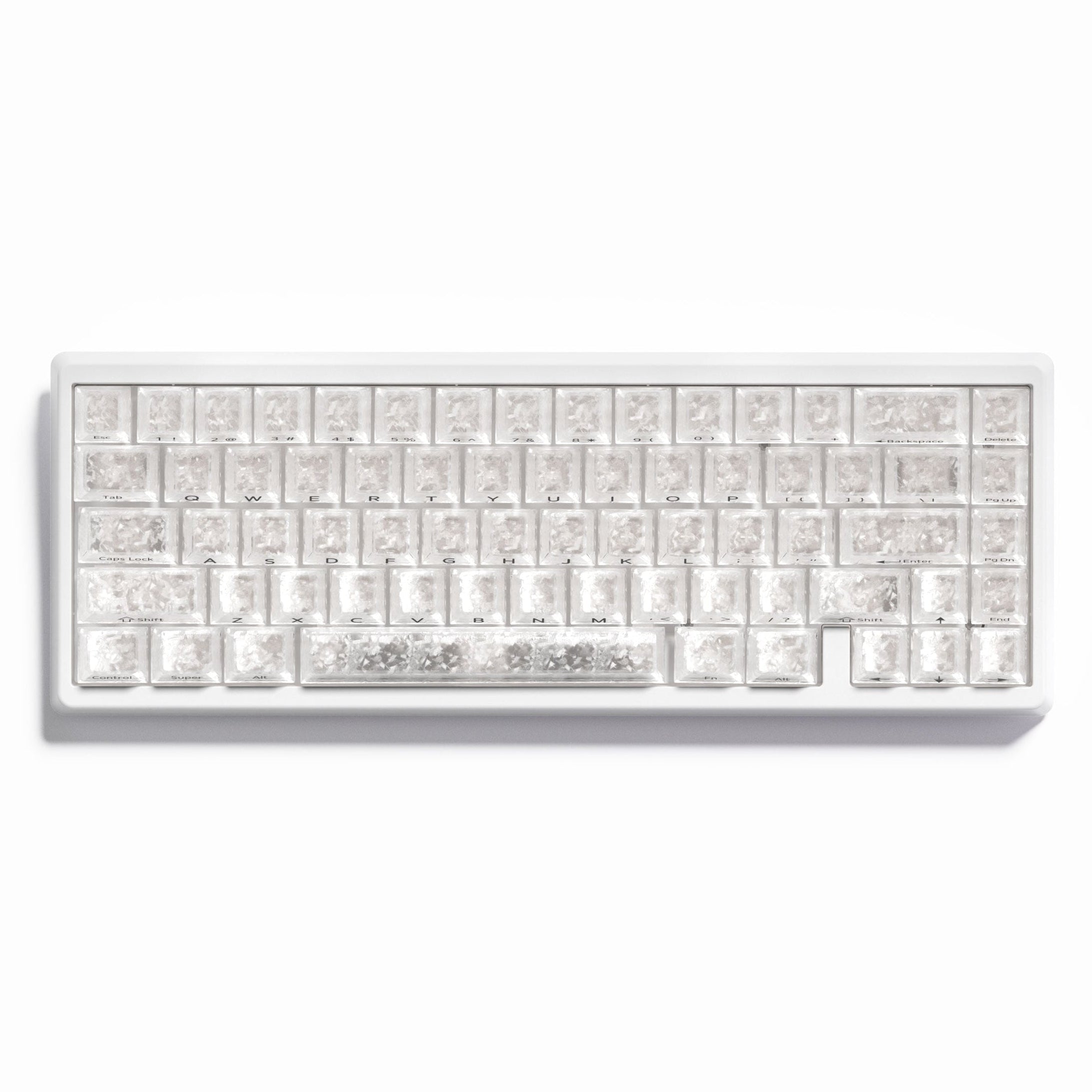 XVX M67 JadeStone Forged Carbon VIA Tri-Mode Mechanical Keyboard