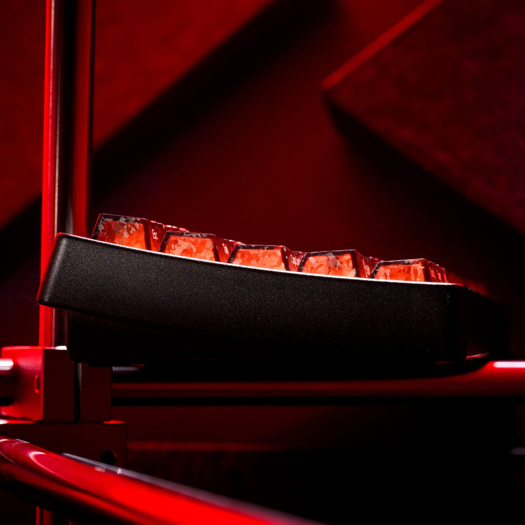 XVX M67 JadeStone Forged Carbon VIA Tri-Mode Mechanical Keyboard