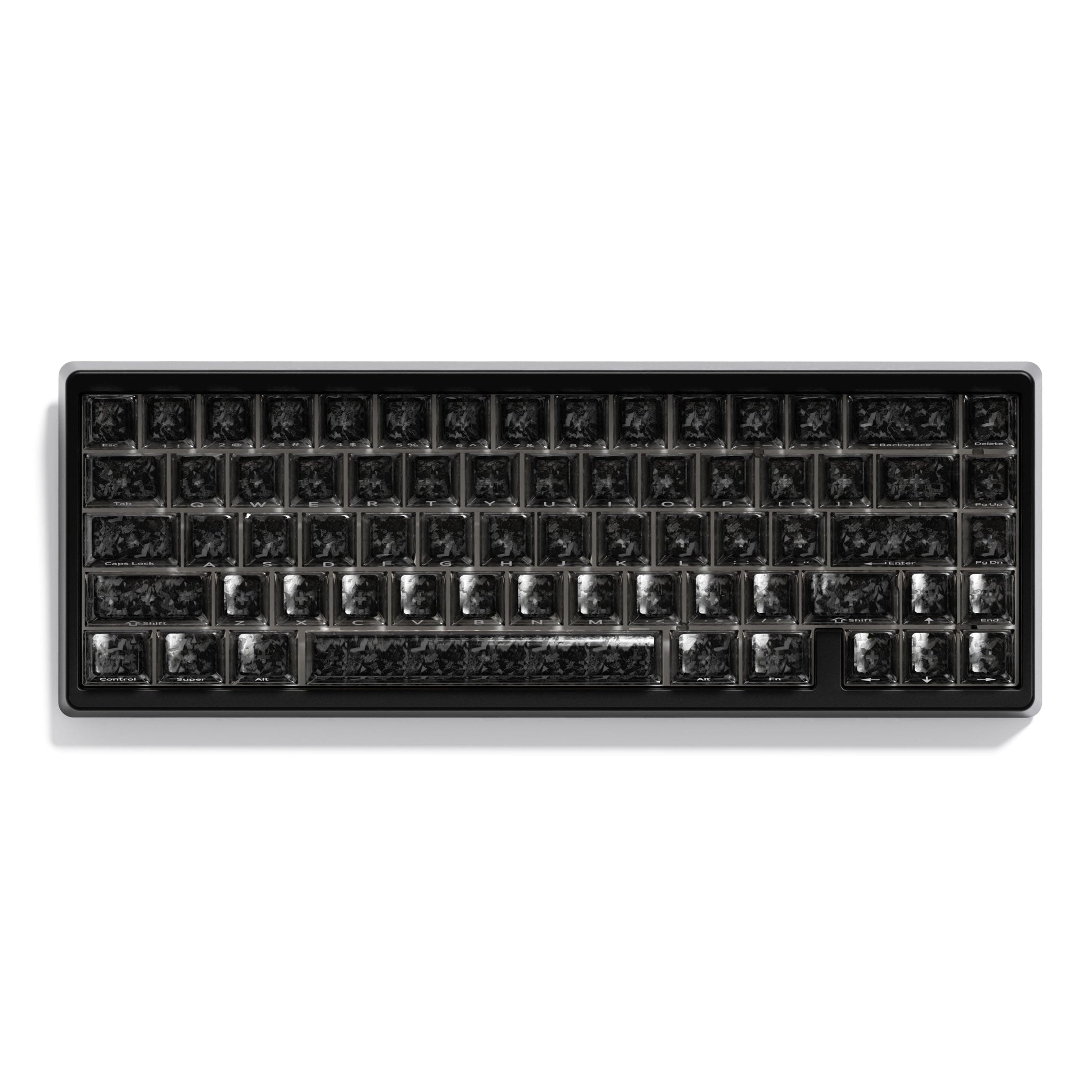 XVX M67 JadeStone Stellar White Tri-Mode RGB Mechanical Keyboard