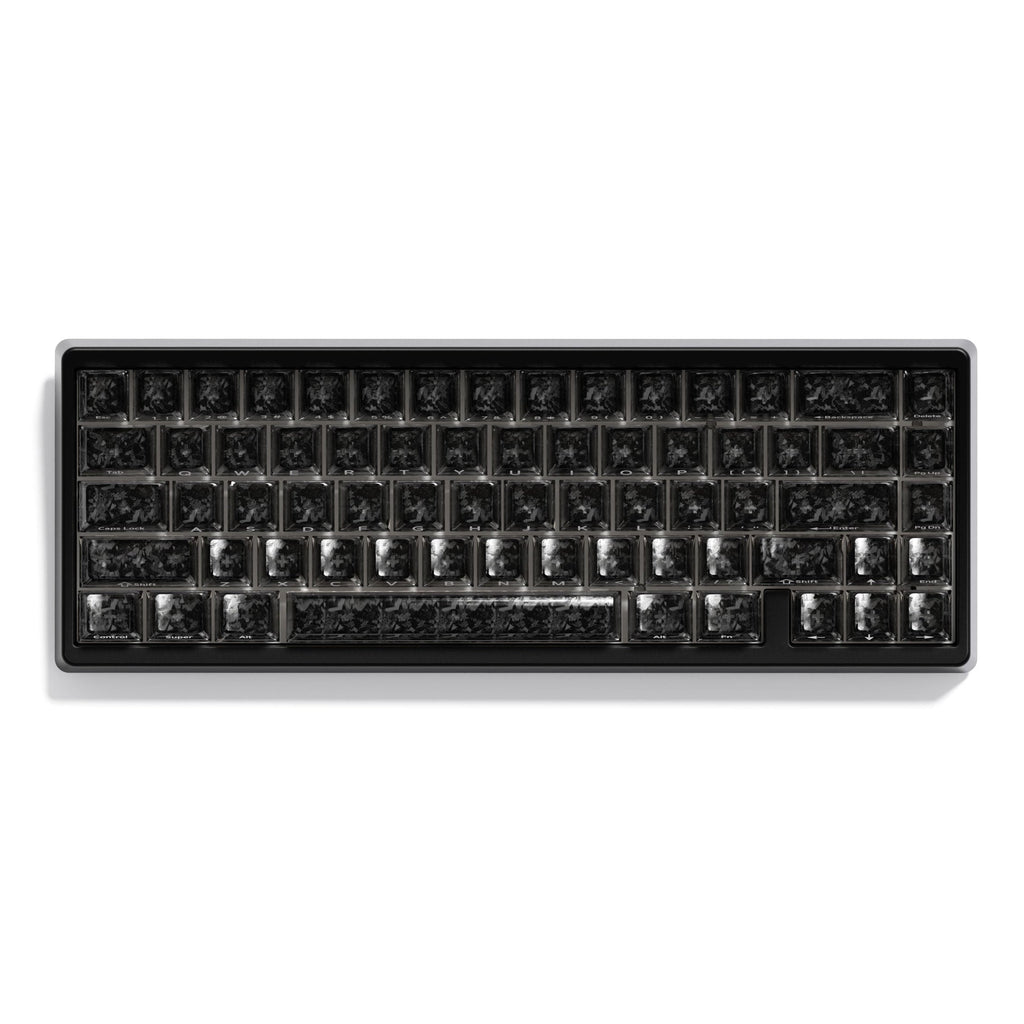 XVX M67 JadeStone Forged Carbon VIA Tri-Mode Mechanical Keyboard