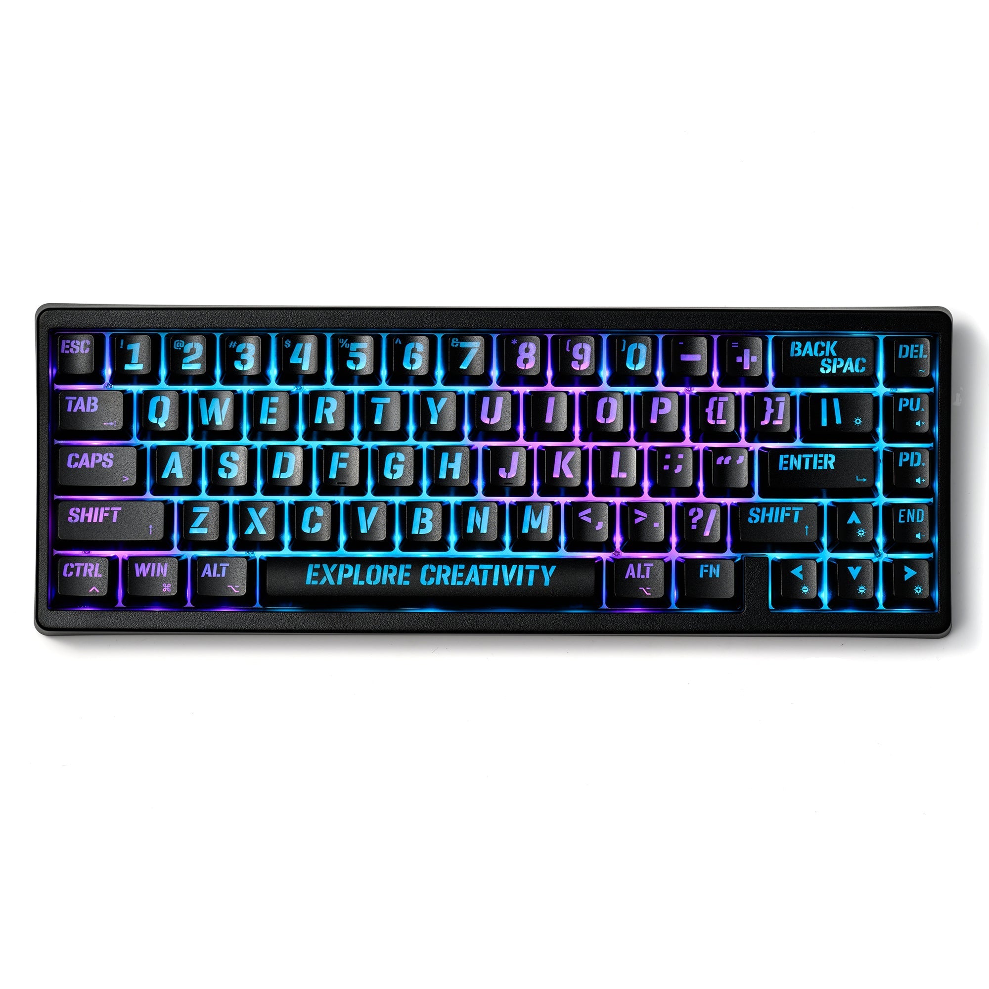 XVX M67 JadeStone Miami Tri-Mode RGB Mechanical Keyboard