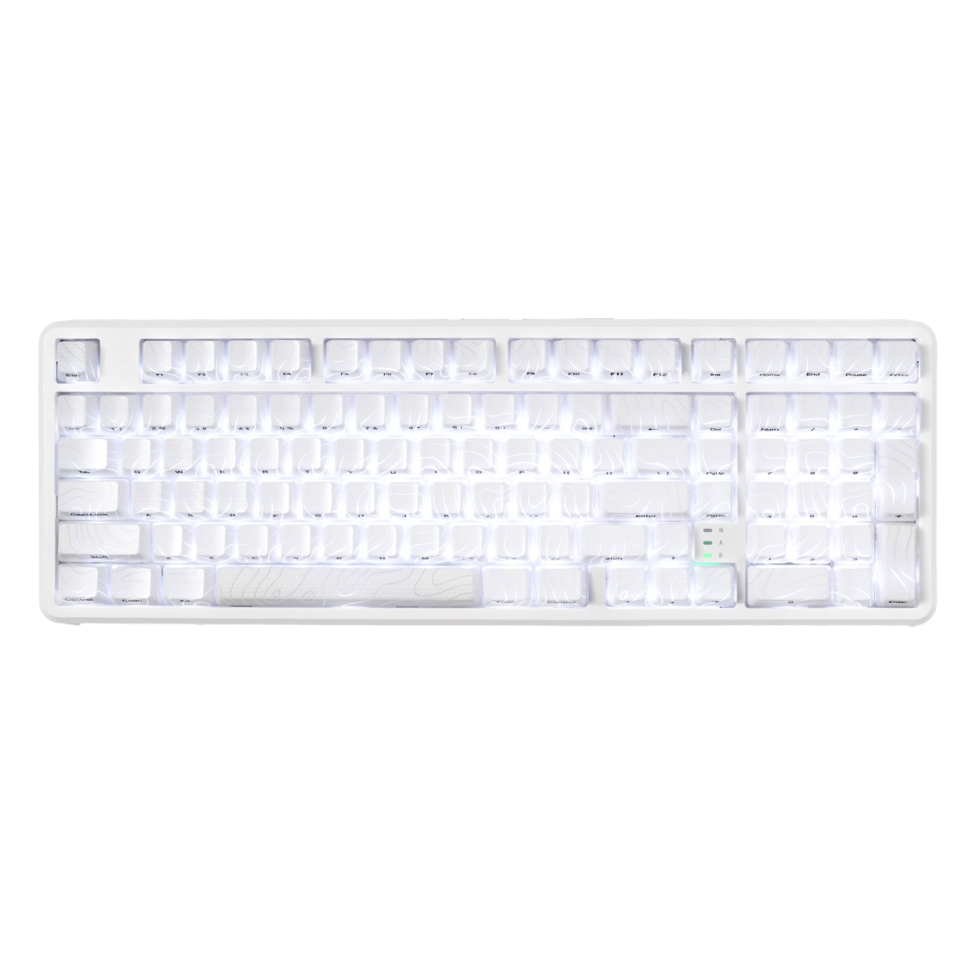XVX M98 Lumina 96% Wireless RGB Gasket Mechanical Keyboard
