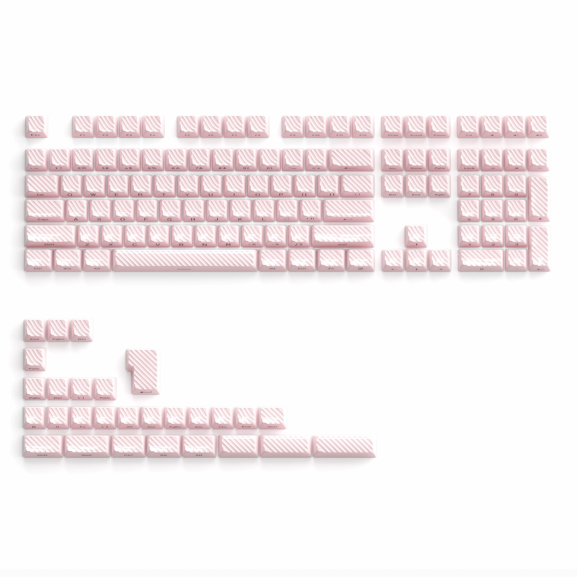 XVX Magic Wave OEM Profile Side-Printed 136-Key PC Keycap Set